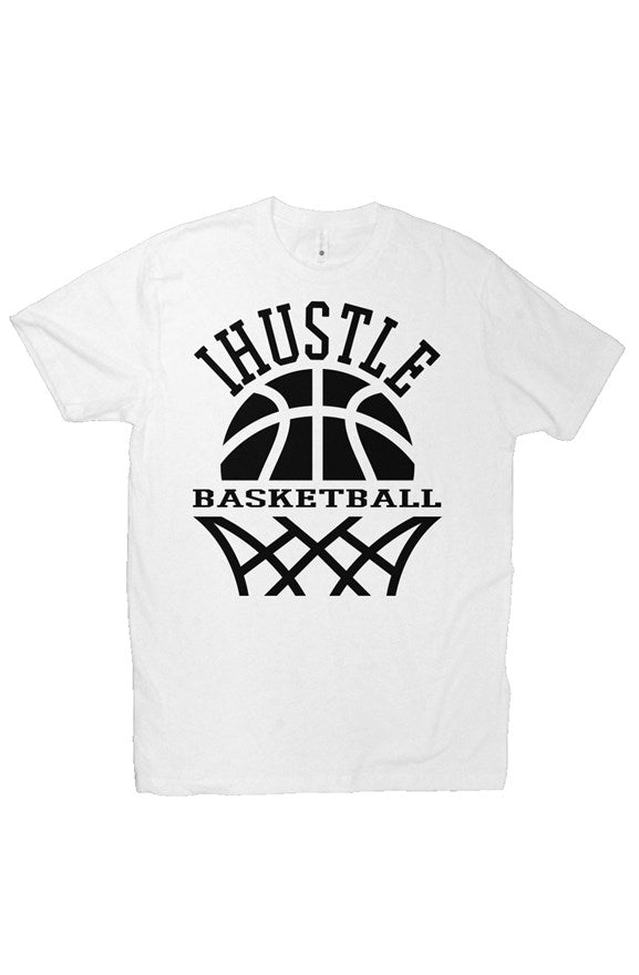 IHUSTLE - Basketball - White T-Shirt