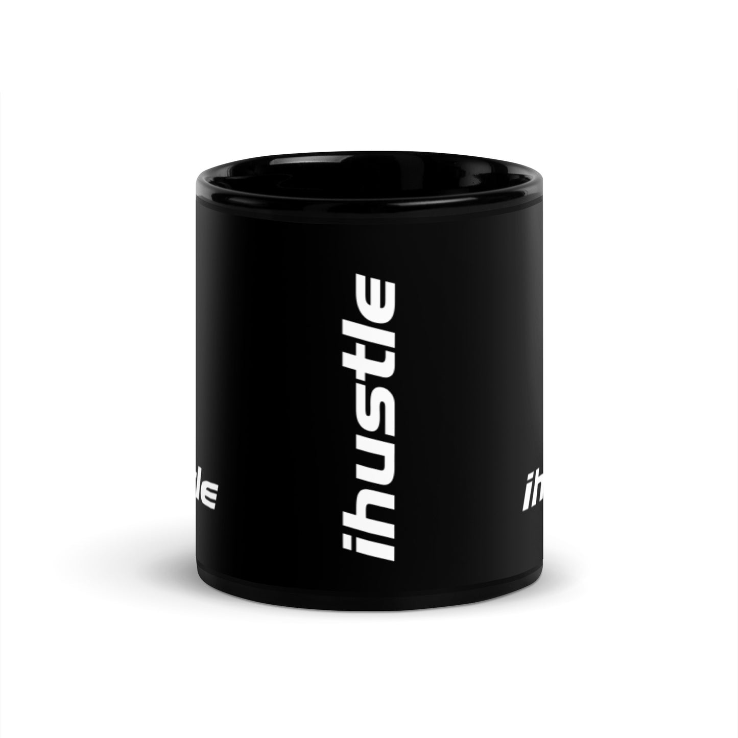 IHUSTLE - Black Glossy Mug