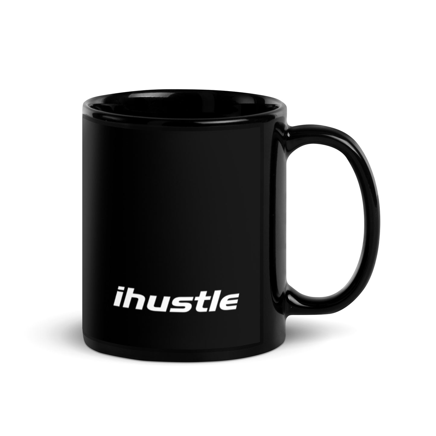 IHUSTLE - Black Glossy Mug