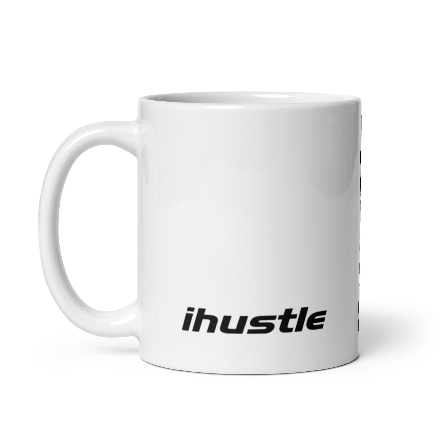 IHUSTLE - White glossy mug