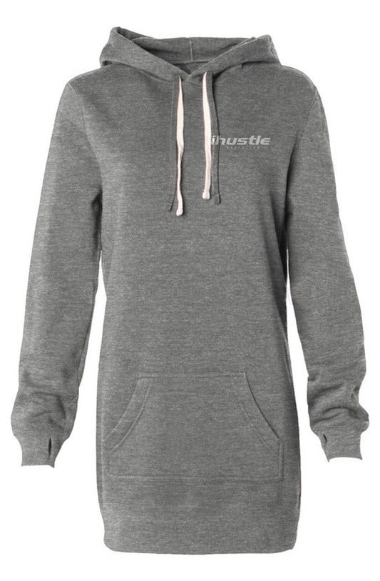 IHUSTLE - ATHLETICS - Nickel Hooded Sweatshirt Dress