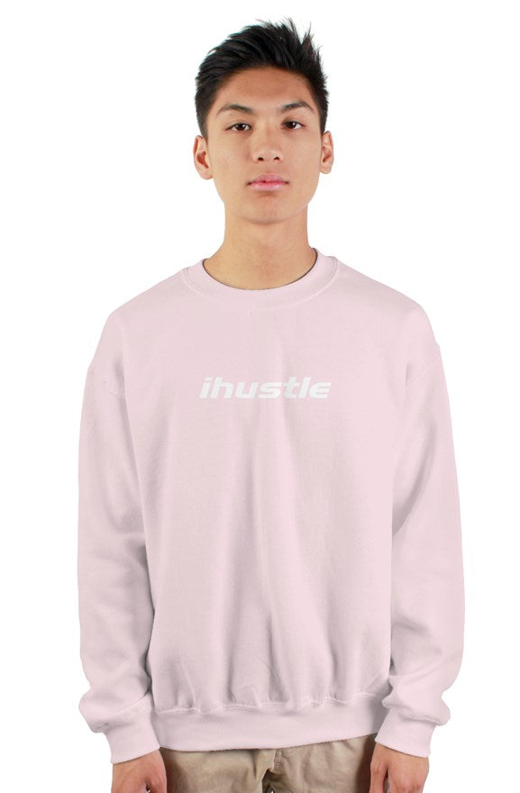 IHUSTLE - Pink Heavy Crewneck Sweatshirt