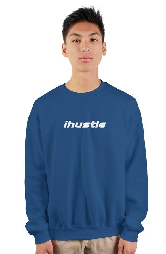 IHUSTLE - Royal Blue Heavy Crewneck Sweatshirt
