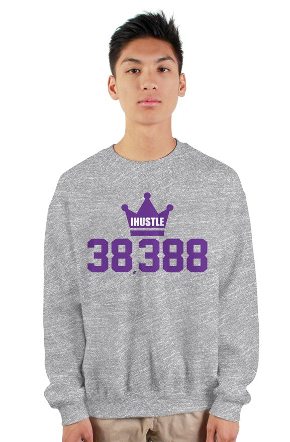 IHUSTLE - KING 38388 - Heavy crewneck sweatshirt