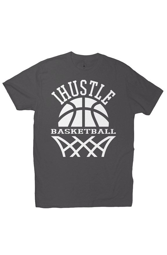 IHUSTLE - Basketball - Dark Grey Tshirt