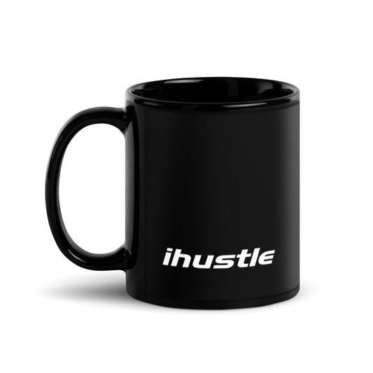 IHUSTLE - Black Glossy Mug