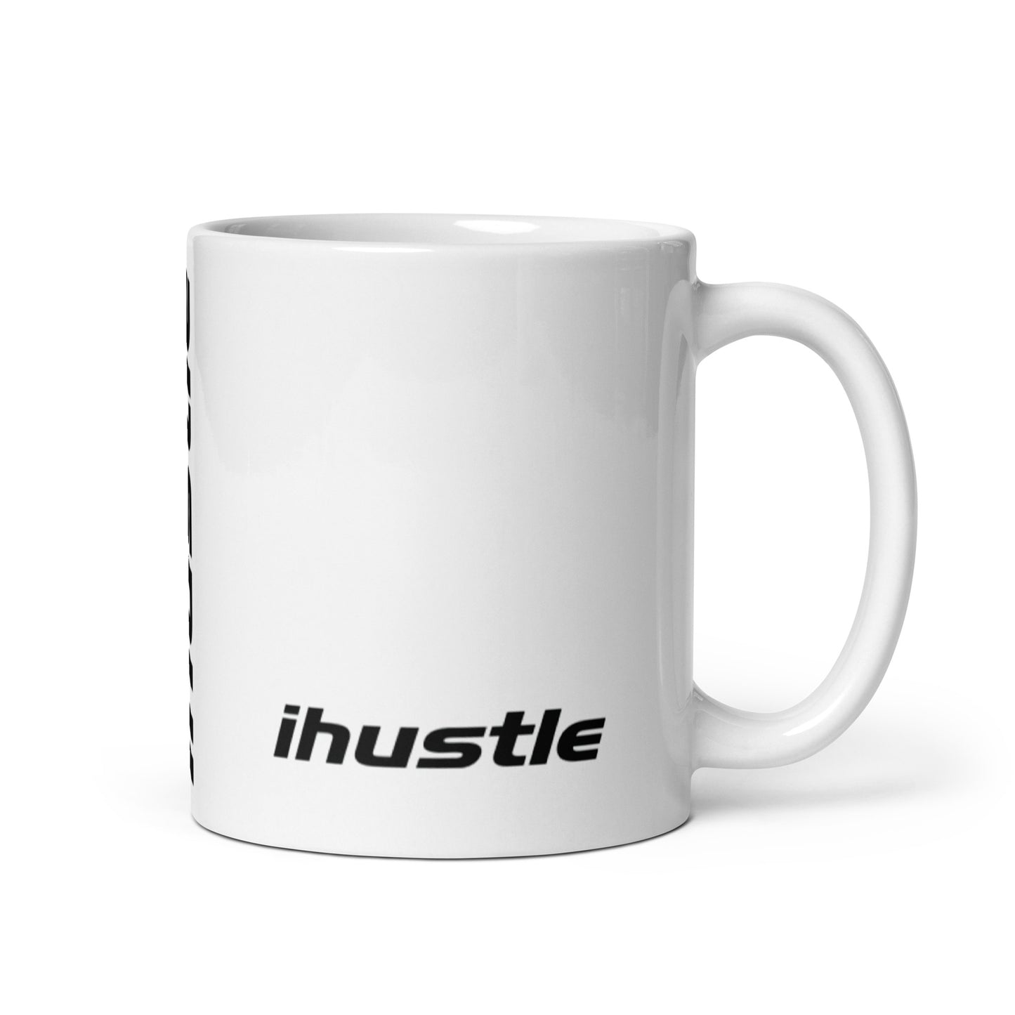 IHUSTLE - White glossy mug